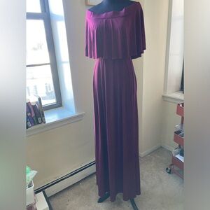 ASOS Rich Purple Maxi Dress